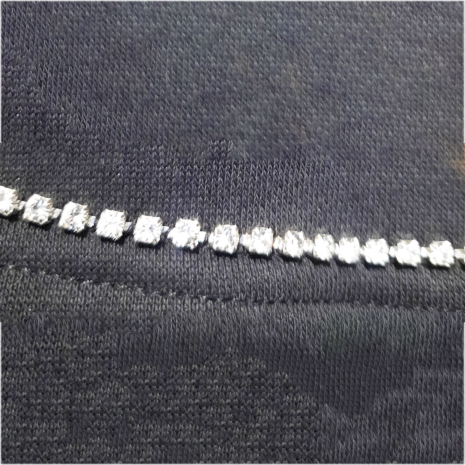 Jacke mit Glitzer-Logo-Print #03 – Ansicht 3